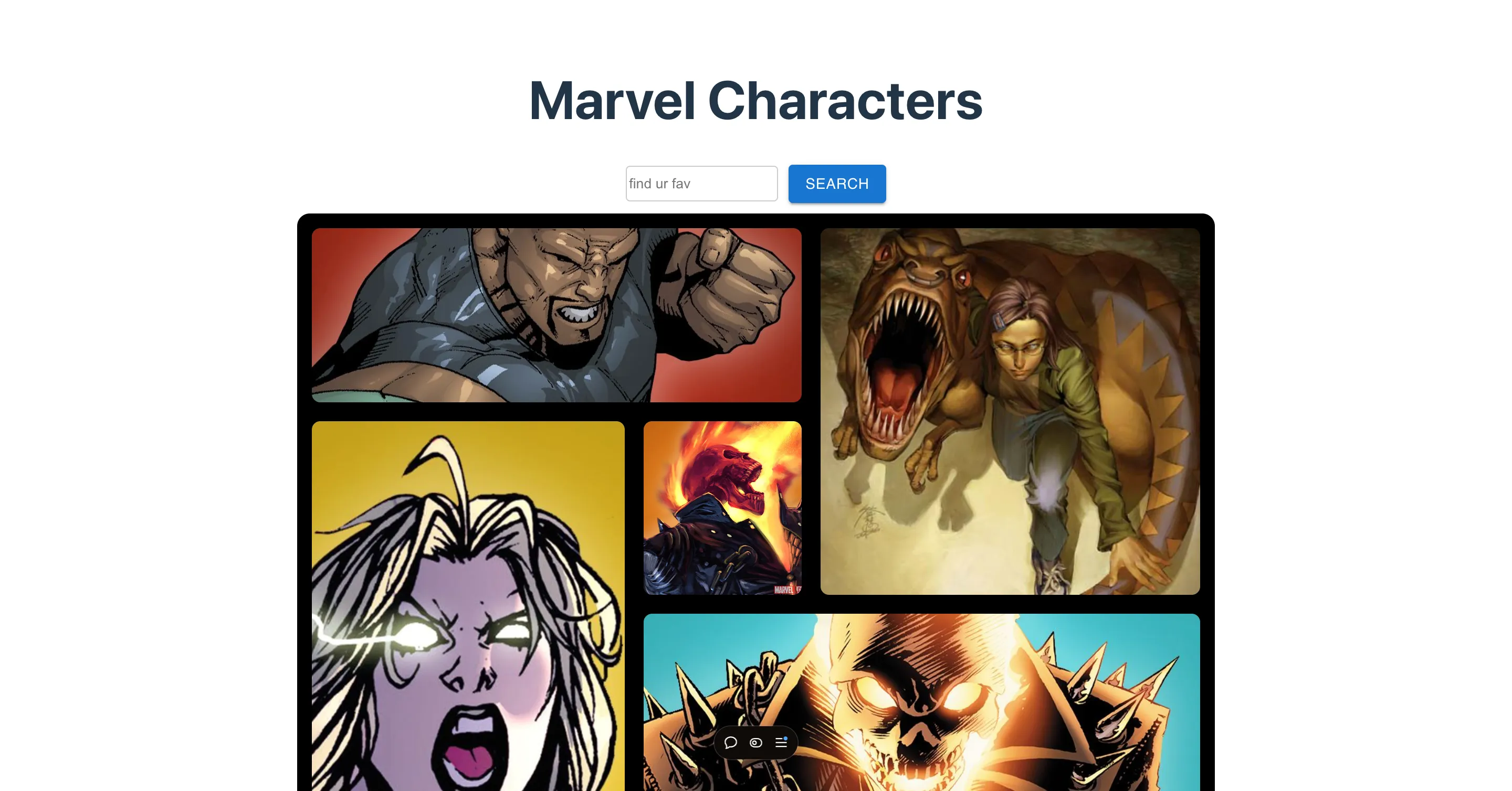 制作物　marvel